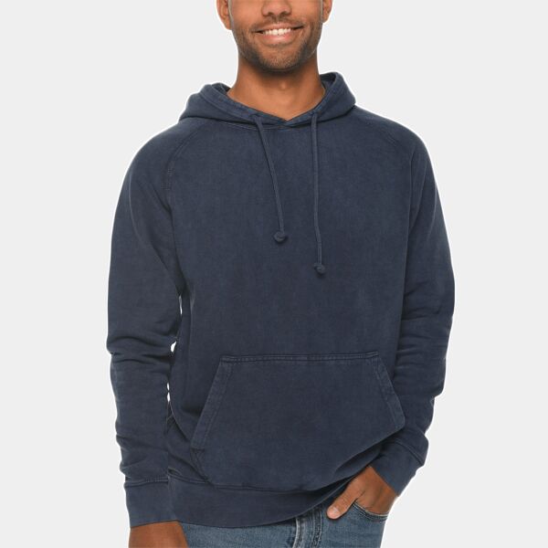 Unisex Vintage Raglan Hooded Sweatshirt Thumbnail